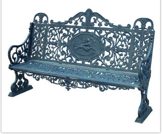 Miedź Rust Garden Żeliwny stół i krzesła w stylu antycznym Vintage żeliwna ława