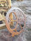 Okrągła klasyczna architektoniczna antyczna okrągła rama okienna do starego domu H60xW60CM