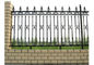 Antyczne żeliwne panele ogrodzeniowe / ogrodzenie ochronne dla pieszych w domu willi