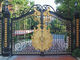 Kute Żeliwne Cast Iron Decor Security Wejście Żeliwne Garden Gate Drzewo w kształcie ozdoby do domu