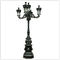 Dekoracyjna wiktoriańska lampa ogrodowa w stylu antycznym o wysokości 3m-15m