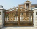 Villa Galwanizowane żeliwne bramy / dziedziniec bramy metalowe podjazd