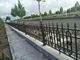 Ocynkowane panele żeliwne Ogrodzenia malowane proszkowo Dekoracyjne ogrodzenia metalowe
